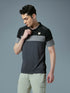 Men Colorblock Slim Fit Polo T-shirt with TECHNO COOL+