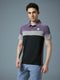 Men Colorblock Slim Fit Polo T-shirt with TECHNO COOL+