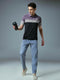 Men Colorblock Slim Fit Polo T-shirt with TECHNO COOL+