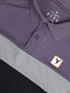 Men Colorblock Slim Fit Polo T-shirt with TECHNO COOL+