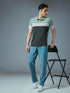 Men Colorblock Slim Fit Polo T-shirt with TECHNO COOL+