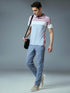 Men Colorblock Slim Fit Polo T-shirt with TECHNO COOL+