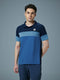 Men Colorblock Slim Fit Polo T-shirt with TECHNO COOL+