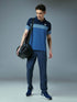 Men Colorblock Slim Fit Polo T-shirt with TECHNO COOL+