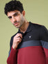 Men Solid Slim Fit Polo T-shirt with TECHNOCOOL+