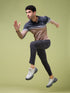 Men Solid Slim Fit Polo T-shirt with TECHNOCOOL+