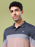Men Solid Slim Fit Polo T-shirt with TECHNOCOOL+