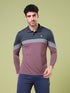 Men Solid Slim Fit Polo T-shirt with TECHNOCOOL+