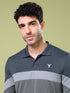 Men Solid Slim Fit Polo T-shirt with TECHNOCOOL+