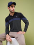 Men Solid Slim Fit Polo T-shirt with TECHNOCOOL+