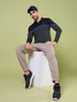 Men Solid Slim Fit Polo T-shirt with TECHNOCOOL+