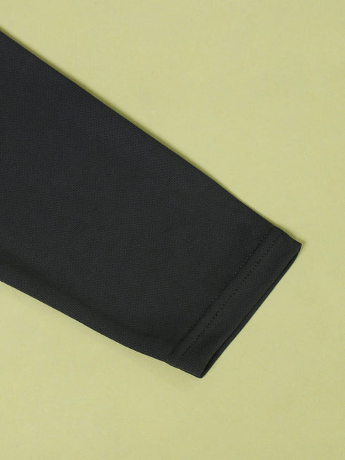 Men Solid Slim Fit Polo T-shirt with TECHNOCOOL+