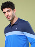 Men Solid Slim Fit Polo T-shirt with TECHNOCOOL+