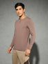 Men Solid Slim Fit Round Neck Sports T-shirt with COTFLEX