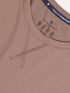 Men Solid Slim Fit Round Neck Sports T-shirt with COTFLEX