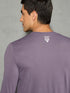 Men Solid Slim Fit Round Neck Sports T-shirt with COTFLEX
