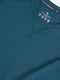 Men Solid Slim Fit Round Neck Sports T-shirt with COTFLEX
