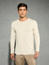 Men Solid Slim Fit Round Neck Sports T-shirt with COTFLEX