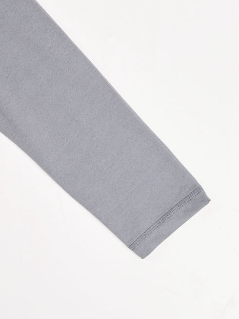 Men Solid Slim Fit Round Neck Sports T-shirt with COTFLEX