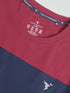 Men Colorblock Slim Fit T-shirt with MATPIQ