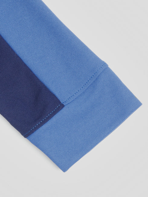 Men Colorblock Slim Fit T-shirt with MATPIQ
