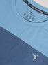 Men Colorblock Slim Fit T-shirt with MATPIQ