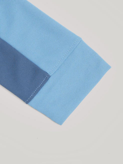Men Colorblock Slim Fit T-shirt with MATPIQ