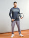Men Colorblock Slim Fit T-shirt with MATPIQ