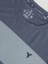Men Colorblock Slim Fit T-shirt with MATPIQ