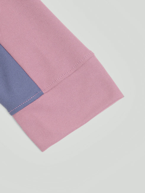 Men Colorblock Slim Fit T-shirt with MATPIQ