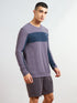 Men Colorblock Slim Fit T-shirt with MATPIQ
