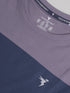 Men Colorblock Slim Fit T-shirt with MATPIQ