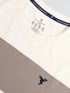 Men Colorblock Slim Fit T-shirt with MATPIQ