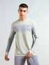 Men Colorblock Slim Fit T-shirt with MATPIQ