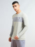 Men Colorblock Slim Fit T-shirt with MATPIQ