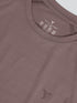 Men Solid Slim Fit Round Neck T-shirt with COTFLEX