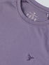 Men Solid Slim Fit Round Neck T-shirt with COTFLEX