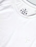 Men Solid Slim Fit Round Neck T-shirt with COTFLEX