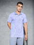 Men Printed Slim Fit Polo T-shirt with MATPIQ