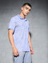 Men Printed Slim Fit Polo T-shirt with MATPIQ