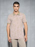 Men Printed Slim Fit Polo T-shirt with MATPIQ
