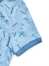 Men Printed Slim Fit Polo T-shirt with MATPIQ