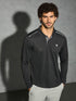Men Solid Slim Fit Polo T-shirt with TECHNOCOOL+