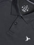Men Solid Slim Fit Polo T-shirt with TECHNOCOOL+