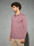 Men Solid Slim Fit Polo T-shirt with TECHNOCOOL+
