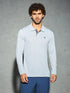 Men Solid Slim Fit Polo T-shirt with TECHNOCOOL+