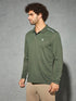 Men Solid Slim Fit Polo T-shirt with TECHNOCOOL+