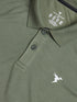 Men Solid Slim Fit Polo T-shirt with TECHNOCOOL+