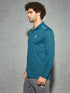 Men Solid Slim Fit Polo T-shirt with TECHNOCOOL+