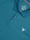 Men Solid Slim Fit Polo T-shirt with TECHNOCOOL+